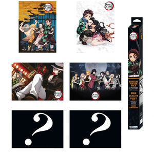 NIB Demon Slayer - Blind Mini Poster Set